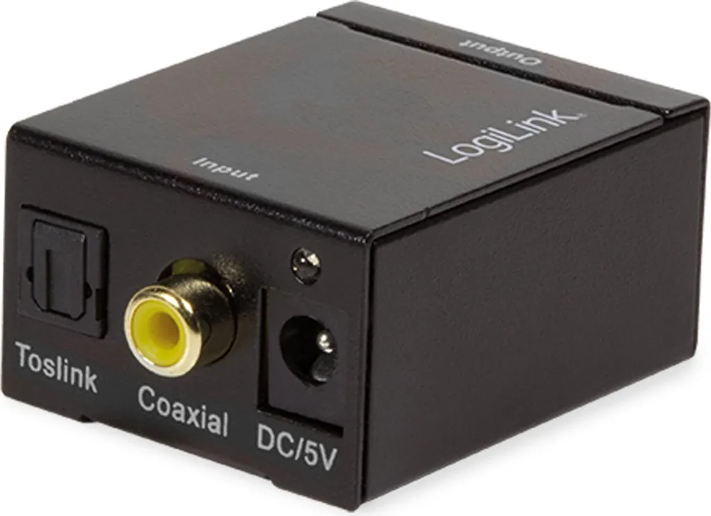 Logilink Convertisseur Audio Numérique vers Analogique SPDIF Coaxial