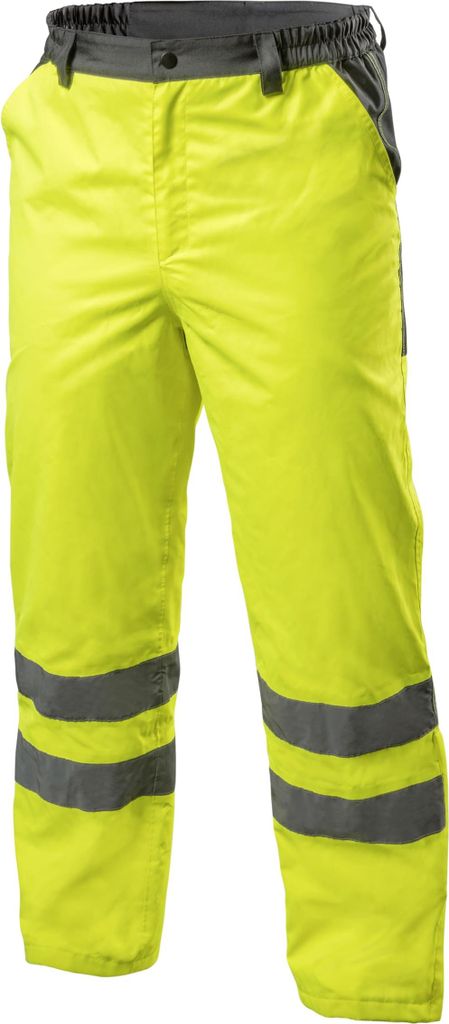 Högert Technik Men's Jade Warnschutz-Arbeitshose gefüttert gelb 2XL Work Utility Pants, XXL