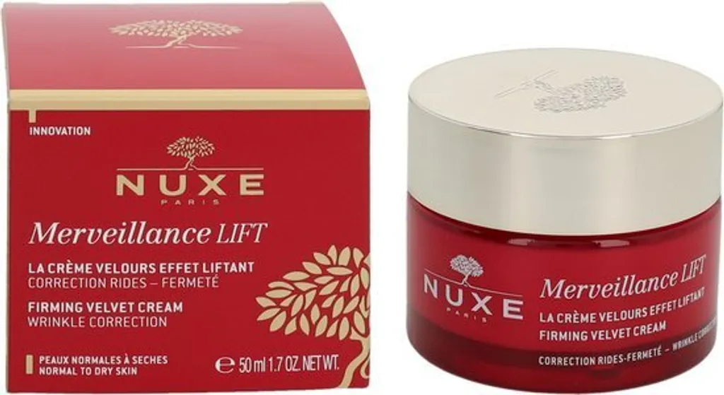 Nuxe Merveillance LIFT Crème Velours Raffermissante - Soin Anti-Âge 50ml