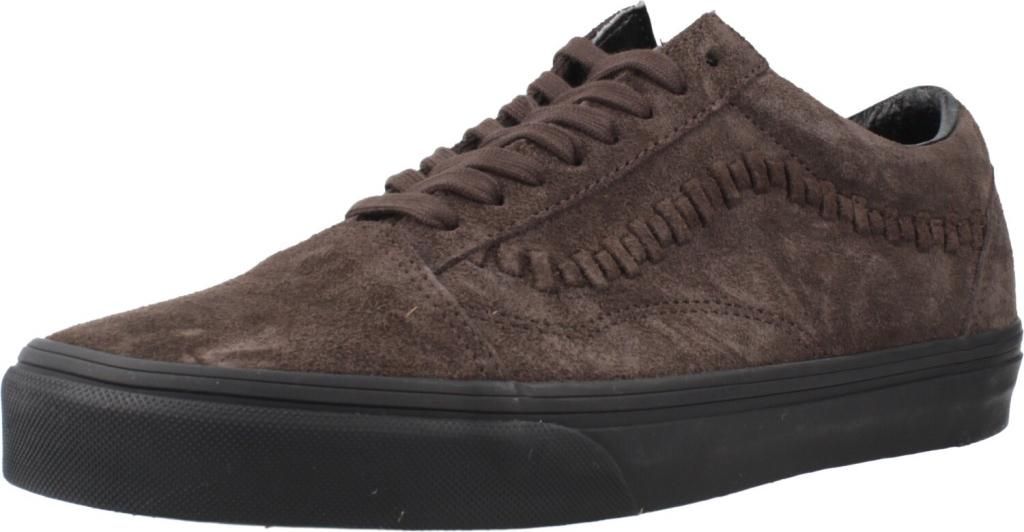 VANS OLD SKOOL Klassischer Low-Top Skate-Sneaker für Damen und Herren in Braun
