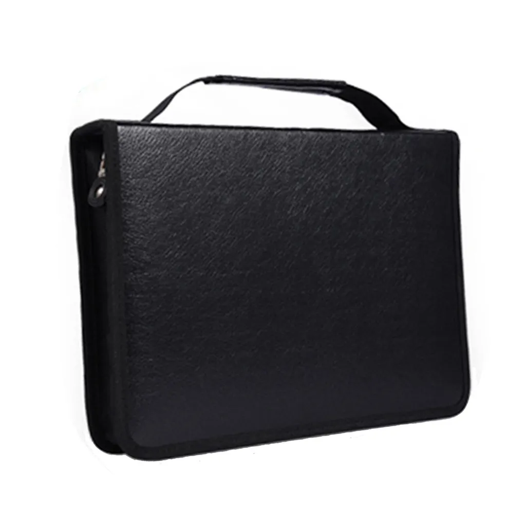 Trousse de Bureau Grande Capacité pour Stylos et Accessoires en Cuir PU