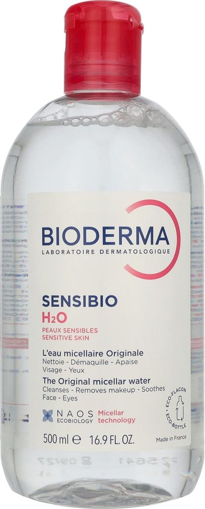 Face, Eyes, For Sensitive Skin Bioderma Sensibio H2O Produktbild 