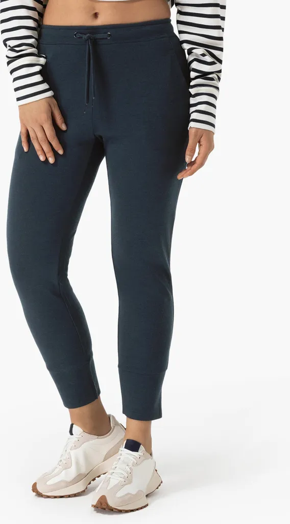 Pantalon de jogging en mérinos super.natural Blueberry L