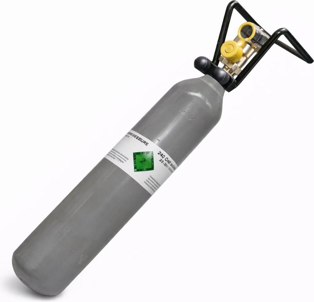 CO² Flasche 500g mit Cage Produktbild 