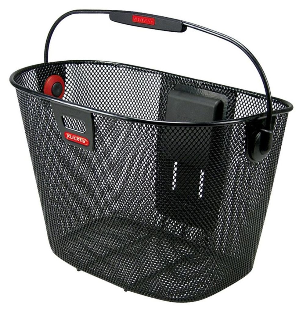 Rixen & Kaul Klick Fix Basket Unilux Black Narrow Mesh Zdjęcie produktu 