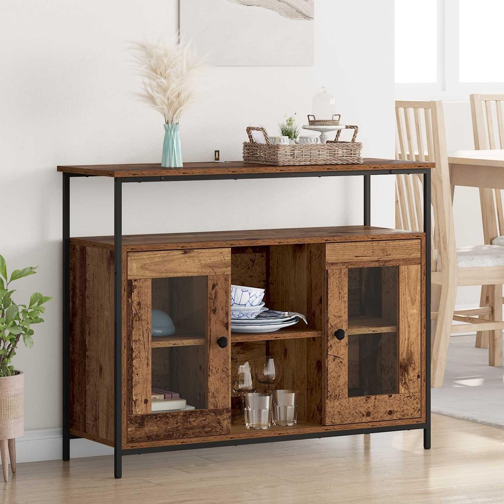 Maison Exclusive - Sideboard Altholz 100 x 35 x 80 cm Holzwerkstoff