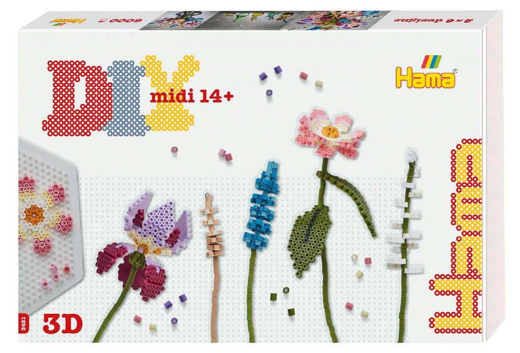 Hama Perles à repasser 3621 Hama perles à repasser midi Art Image du produit 