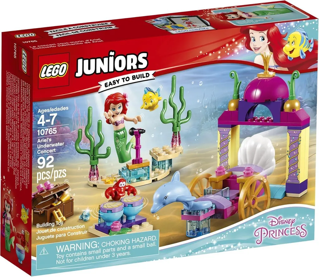 Jeu de Construction Ariel Disney pour Enfant 4-7 ans LEGO 10765