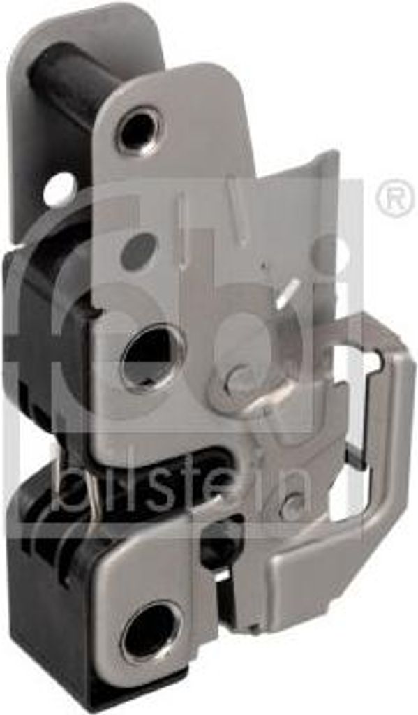 FEBI BILSTEIN 175464 Motorhaubenschloss OE 7E0823509C kompatibel mit Transporter VI, Caravelle VI, Transporter V, Multivan VI, Multivan V