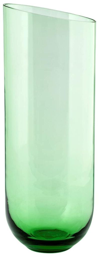 H&H Clarins Vase zylindrisch ausgestellt hellgrün glatt cm37