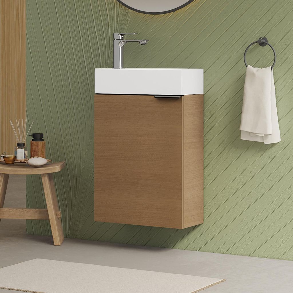 Mobile sottolavabo EMKE con lavabo 417×240×646 mm incl. Immagine del prodotto 