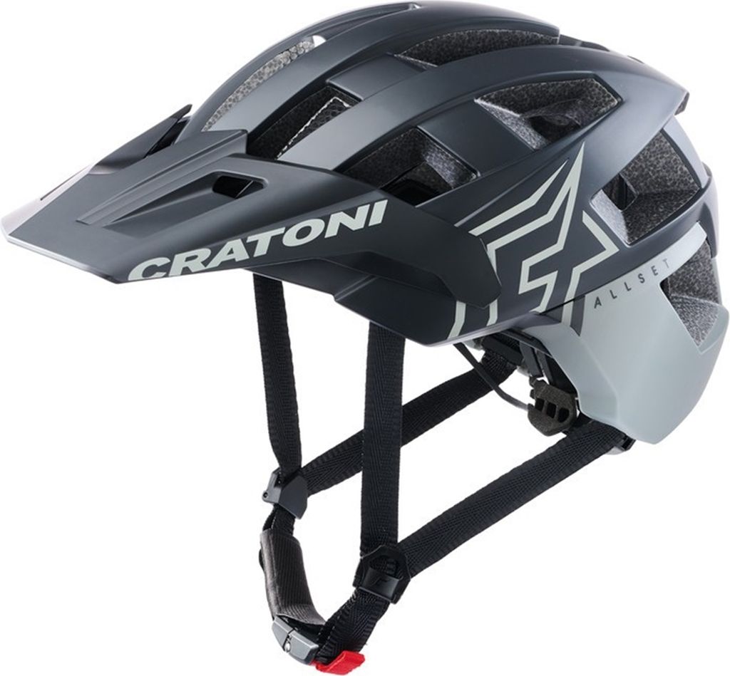 CRATONI MTB-Helm AllSet Pro schwarz/grau