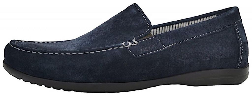 Scarpe da uomo Sioux Giumelo-700-H, mocassini, blu, casual Immagine del prodotto 