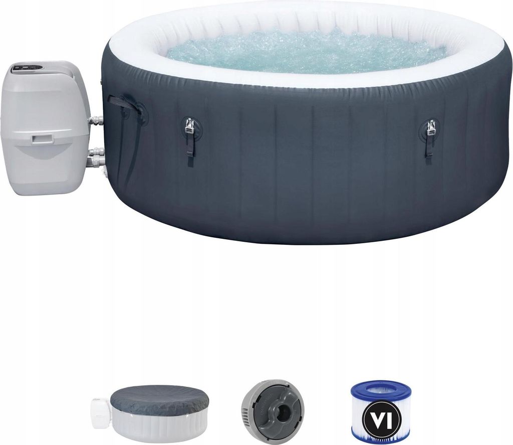 Basen z hydromasażem nadmuchiwany okrągły Bestway Lay-Z-Spa Zdjęcie produktu 