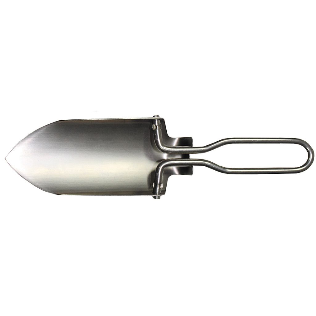 MFH Mini Schaufel, klappbar, Edelstahl Produktbild 