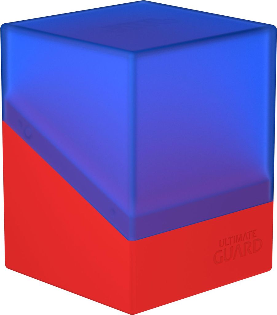 Ultimate Guard Boulder Deck Case 100+ SYNERGY Blau/Rot Produktbild 