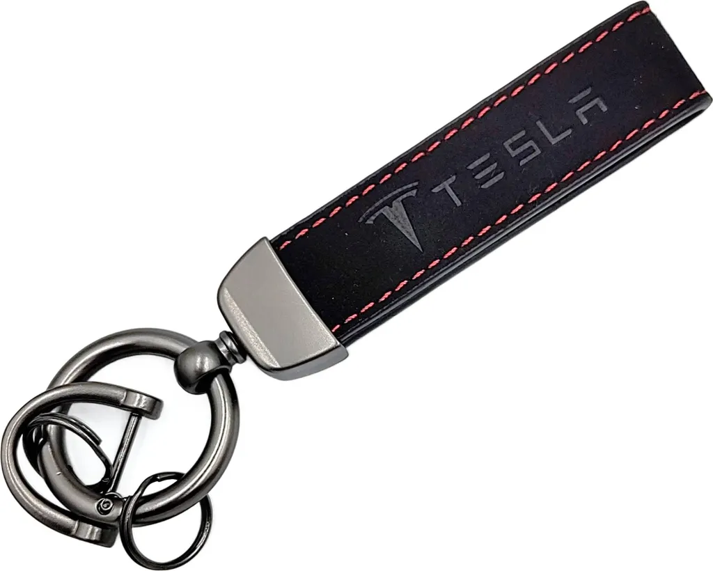 Portachiavi Tesla Elegante per Donna - Accessorio Chic Tesla Model Y 3