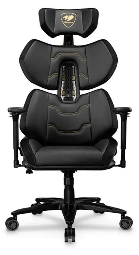 Cougar Gaming-Stuhl Terminator Elite Gold Schwarz Produktbild 