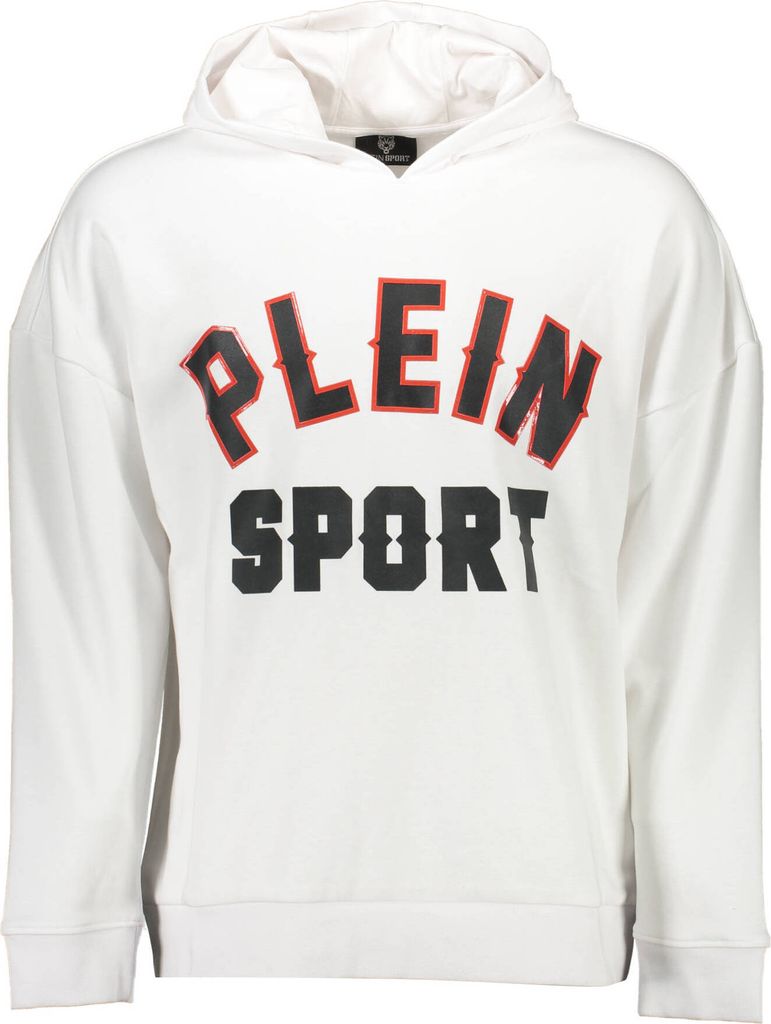 PLEIN SPORT SWEATSHIRT OHNE REISSVERSCHLUSS HERREN WEISS : Farbe - Weiß, Größe - XL Größe: XL Farbe: Weiß