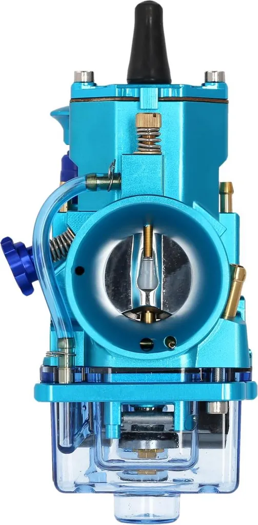Carburatore 28mm PWK CNC Blu - Estetica e Grinta per Custom Moto