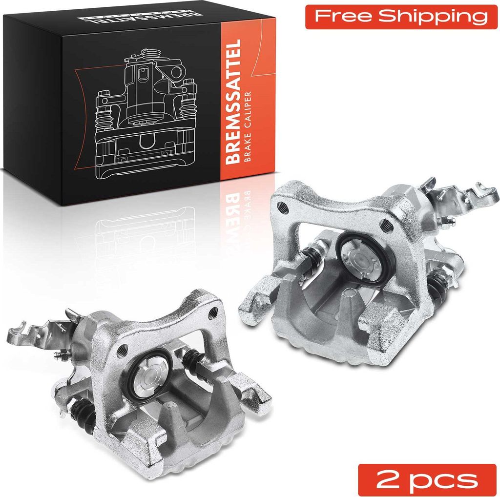 Frankberg 2x Bremssattel Hinten Links Rechts für VW Golf V 5 1K Audi A3 8P Skoda Seat