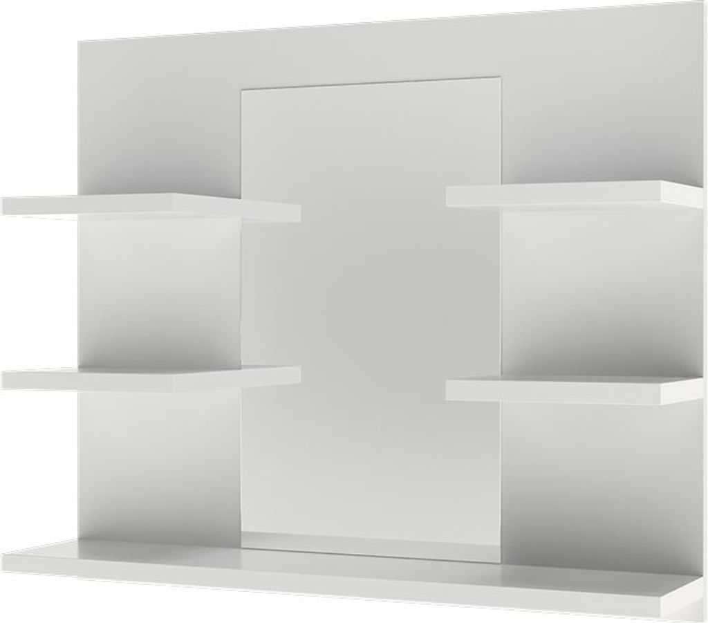 Koupelnová zrcadlová skříňka Vicco Wilbur Bílá 58.8 x 50 cm Obrázek produktu 