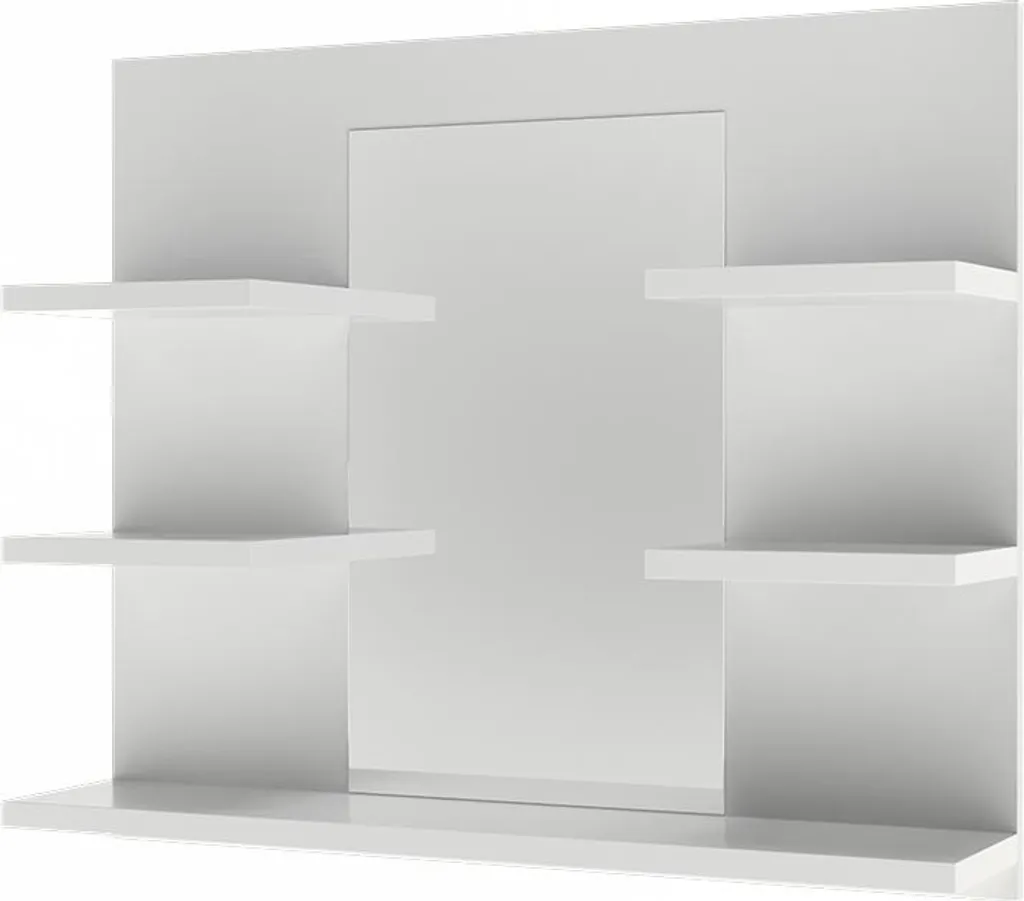 Petite armoire de toilette Vicco Wilbur rangement vertical salle de bain