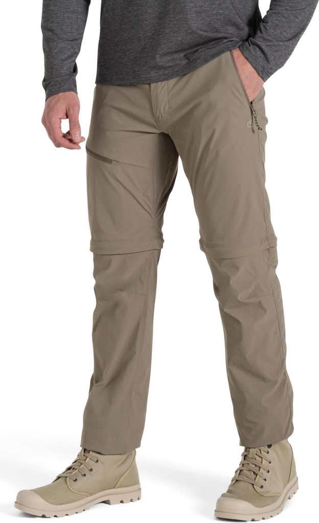 Craghoppers Herren NosiLife Pro III Zip-Off Hose (Langgrößen) Pebble 38
