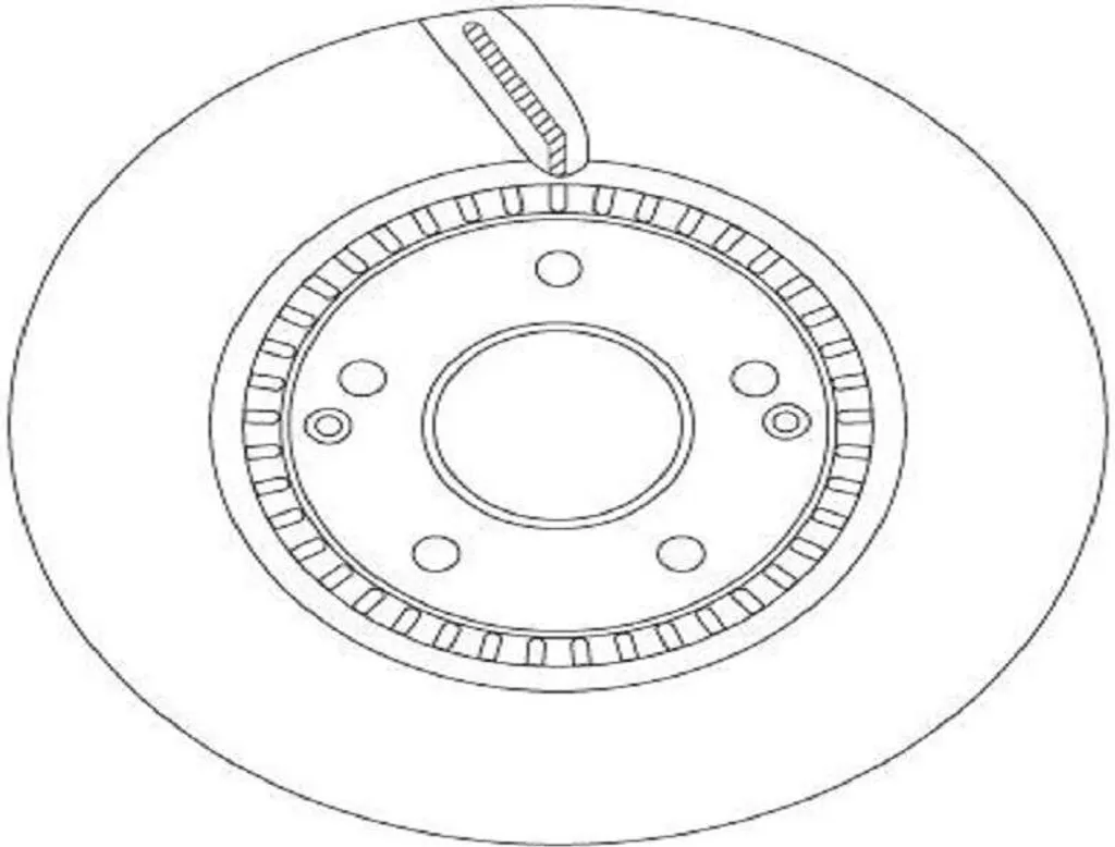 Jeu de Disques de Frein Avant pour SSANGYONG Tivoli SUV 298x37mm