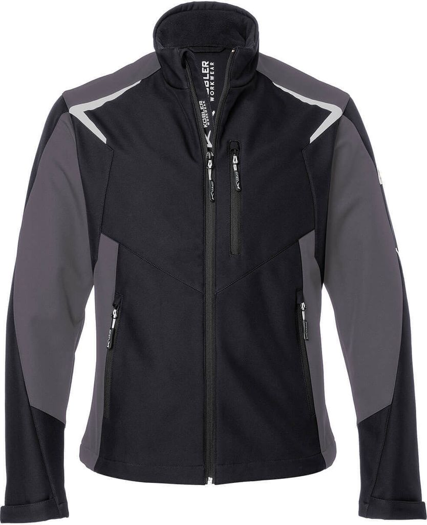 Kübler Bodyforce Ultrashell Jacke schwarz/anthrazit Gr. S