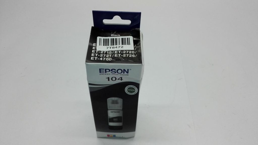 Epson 104 EcoTank Black ink bottle, Original, Schwarz, Produktbild 