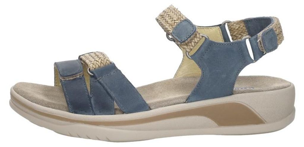 Wolky Acula Gobi Sandalen Plat - Licht blauw - Maat 41