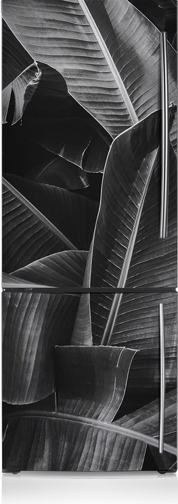 Kühlschrankfolie Aufkleber Kühlschrankmagnete Dekoration Kühlschrankfolie 60x180 cm - Große Blätter