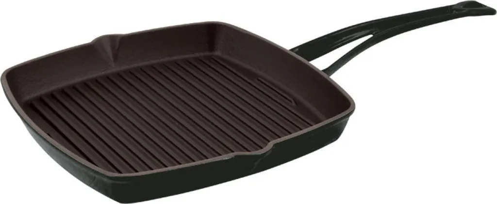 LAVA METAL Padella per grigliare in ghisa 26x26 cm - blu