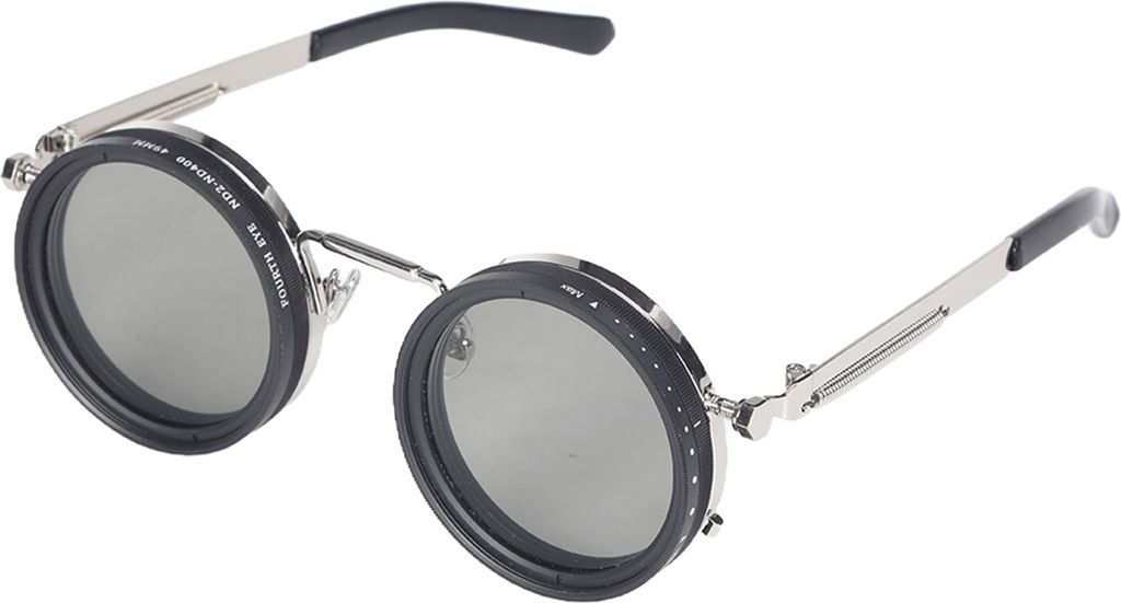 Abgerundete polarisierte Brille, 1–12 Gänge, verstellbare Sonnenbrille mit ND-Filter zum Schutz vor blauem Licht in der Sonne, handgefertigte Re...