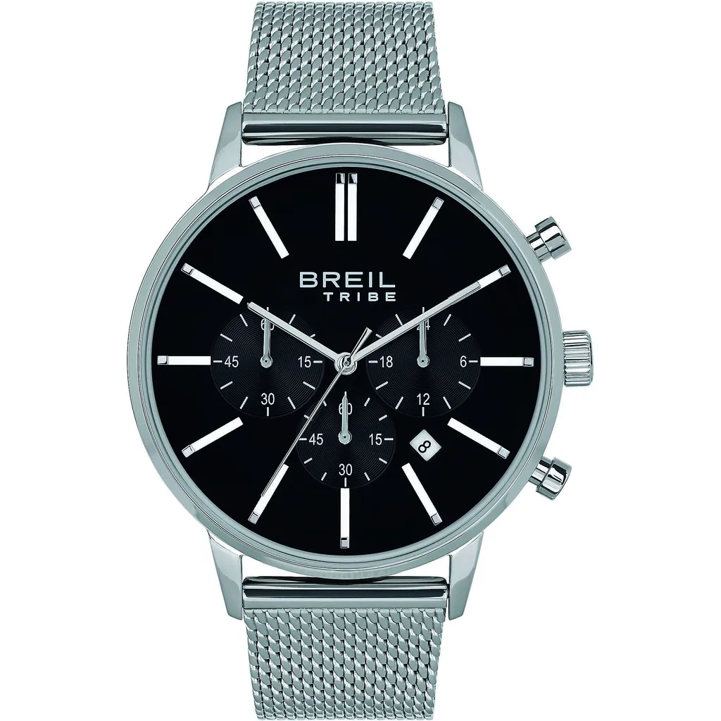 Cronografo Breil argentato/acciaio collezione Avery - uomo