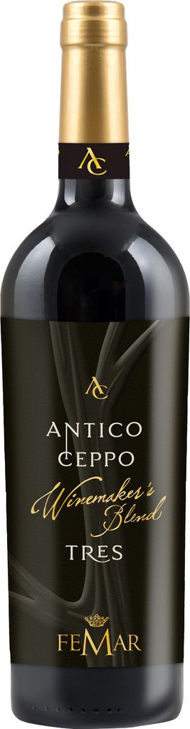 Tres Rosso Lazio IGP Antico Ceppo Poggio Le Volpi Latium Rotwein trocken
