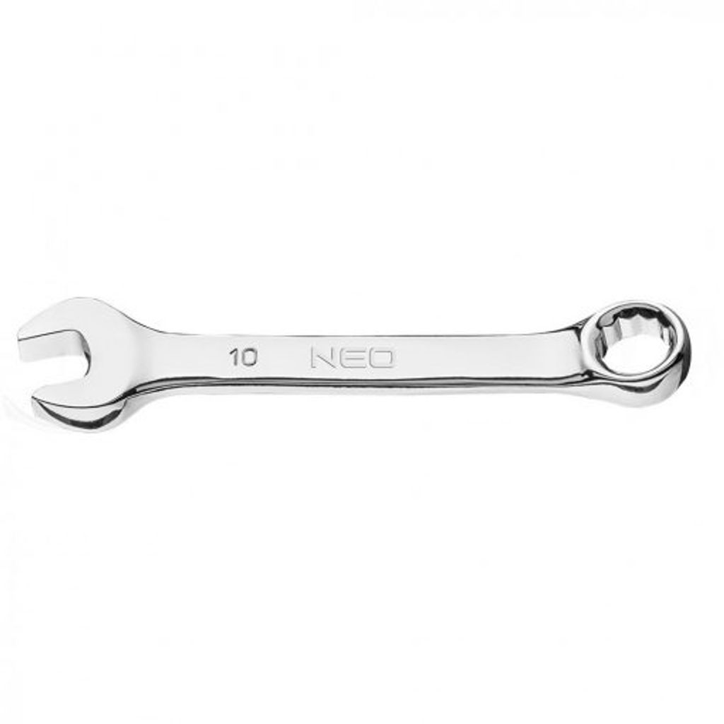 NEO TOOLS Ring Maulschlüssel 10 x 96 mm, CrV-Stahl, DIN3113, | Gabelschlüssel, Schraubenschlüssel
