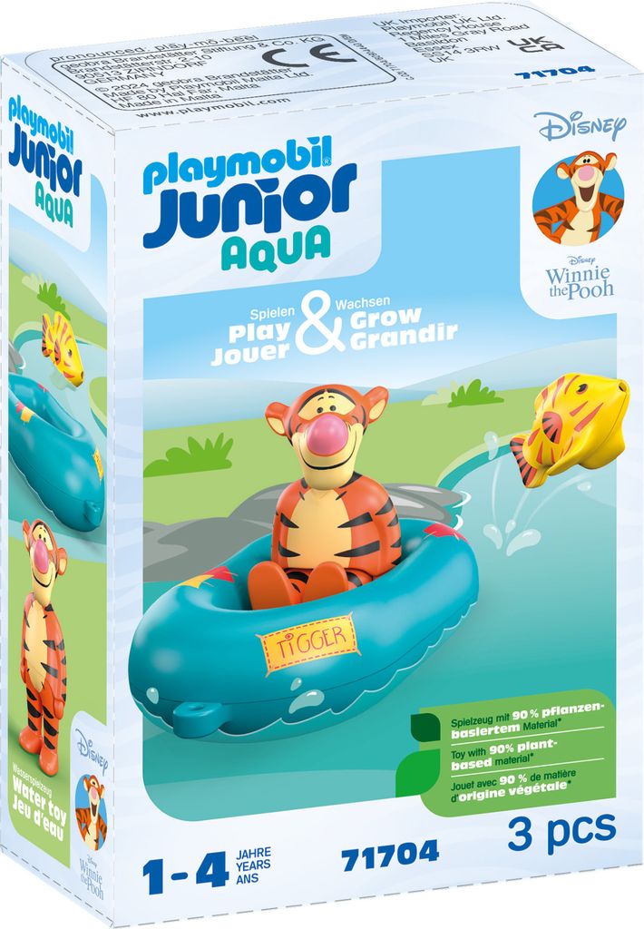 PLAYMOBIL 1.2.3 & Disney 71705 Winnies & Ferkels Wasserabenteuer
