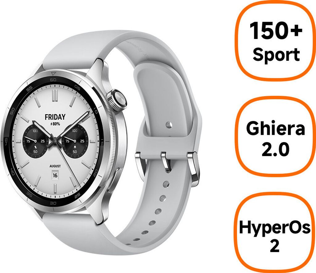 Xiaomi Watch S4 argent Image du produit 