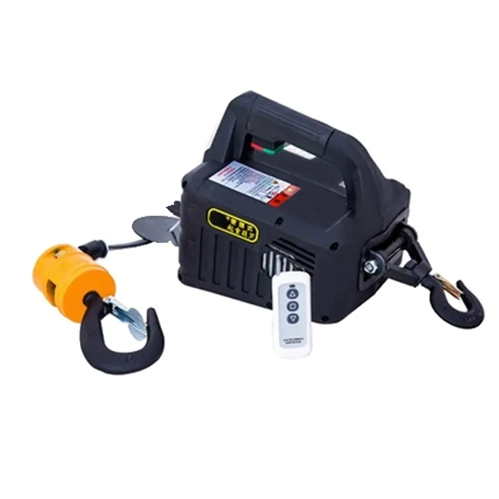 Palan de Levage pour Garage et Atelier - Charge 500 kg et Câble 7,6 m