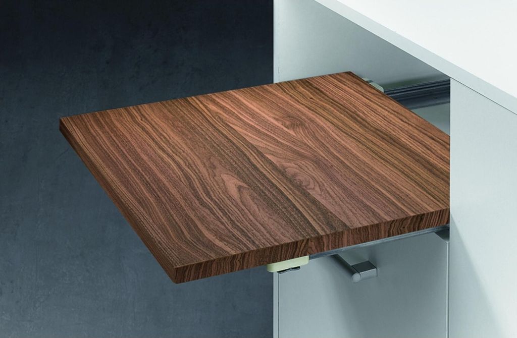 Hettich 66075, 40 kg, Srebrny, 330 mm, 1 szt. Zdjęcie produktu 