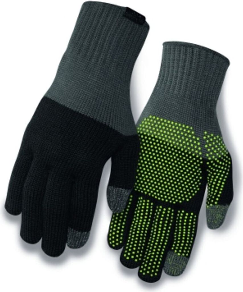 Giro Wi Merino Knit Wool grau schwarz S/M