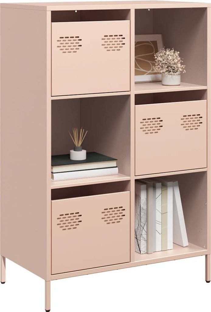 Maison Exclusive - Highboard Rosa 68x39x103,5 cm Stahl