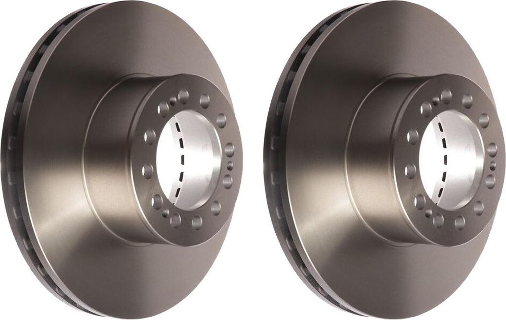 2 Bremsscheiben Vorderachse belüftet Ø 131 mm 45 mm VALEO für u.a. MAN TGS