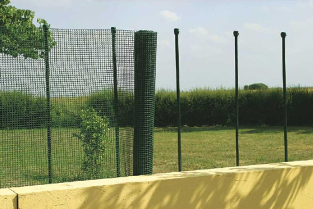Kunststoffnetz 1 cm - weiß - 1 x 25 m CUADRANET