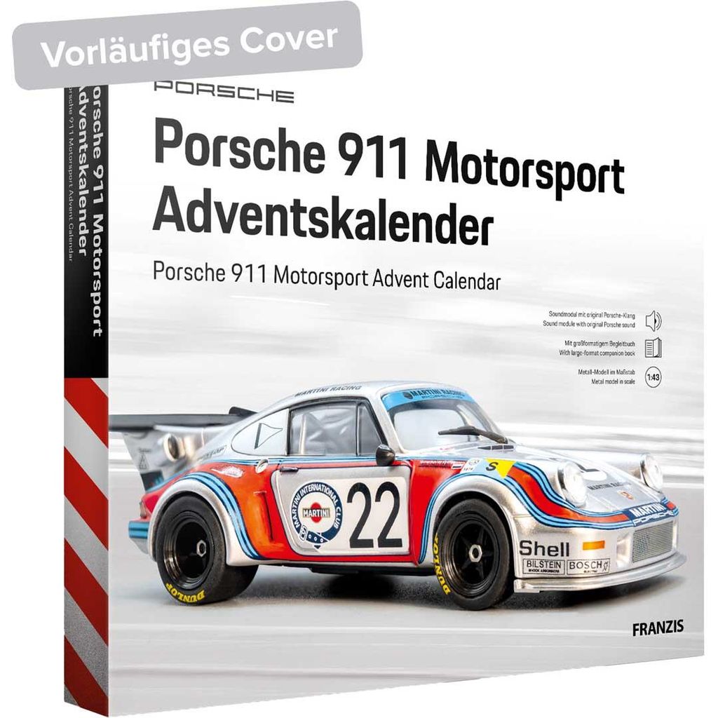 Calendario dell'Avvento Franzis Porsche 911 Immagine del prodotto 