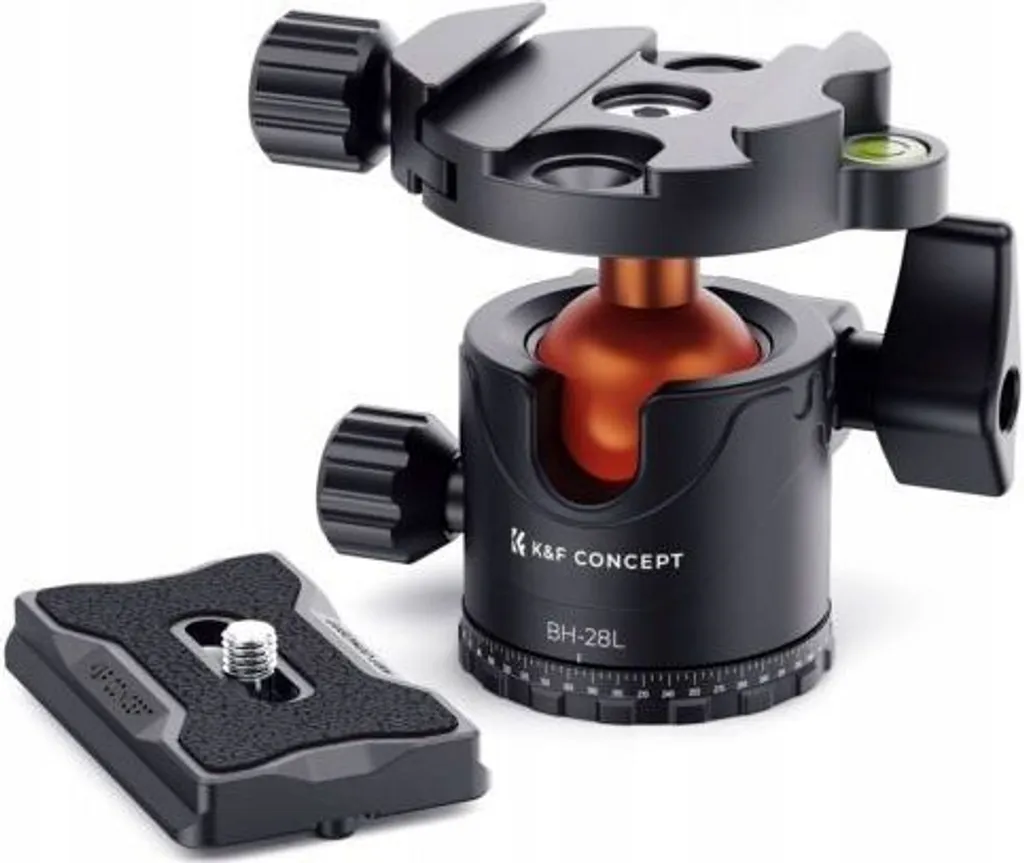 Fixation stable pour appareil lourd K&F BH-28L Rotule Arca Swiss