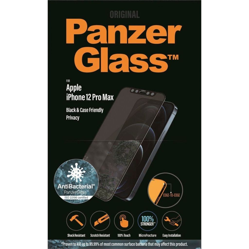 PanzerGlass Edge-to-Edge Privacy for iPhone 12 PRO MAX Produktbild 