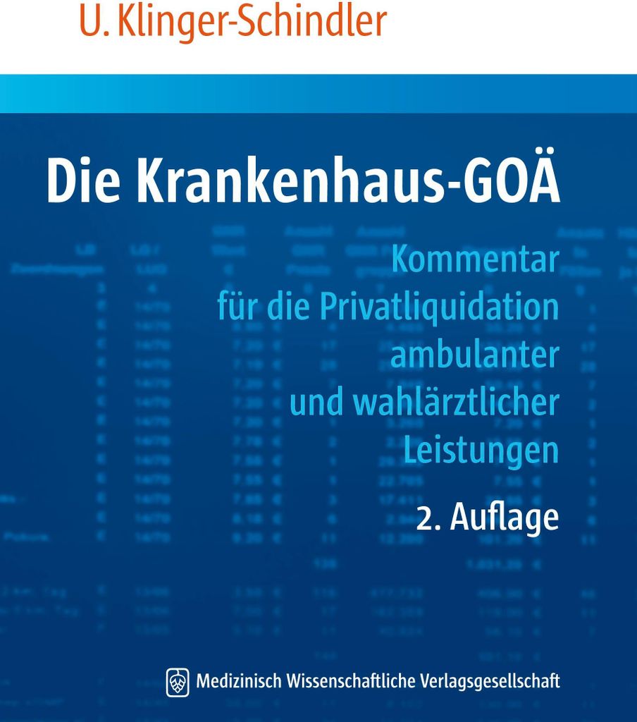 Die Krankenhaus-GOÄ